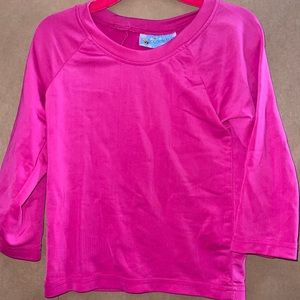 Smocking Bug Long Sleeve Rash Guard Pink Shirt